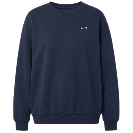 ACCOLADE CREW NECK NAVY ALO