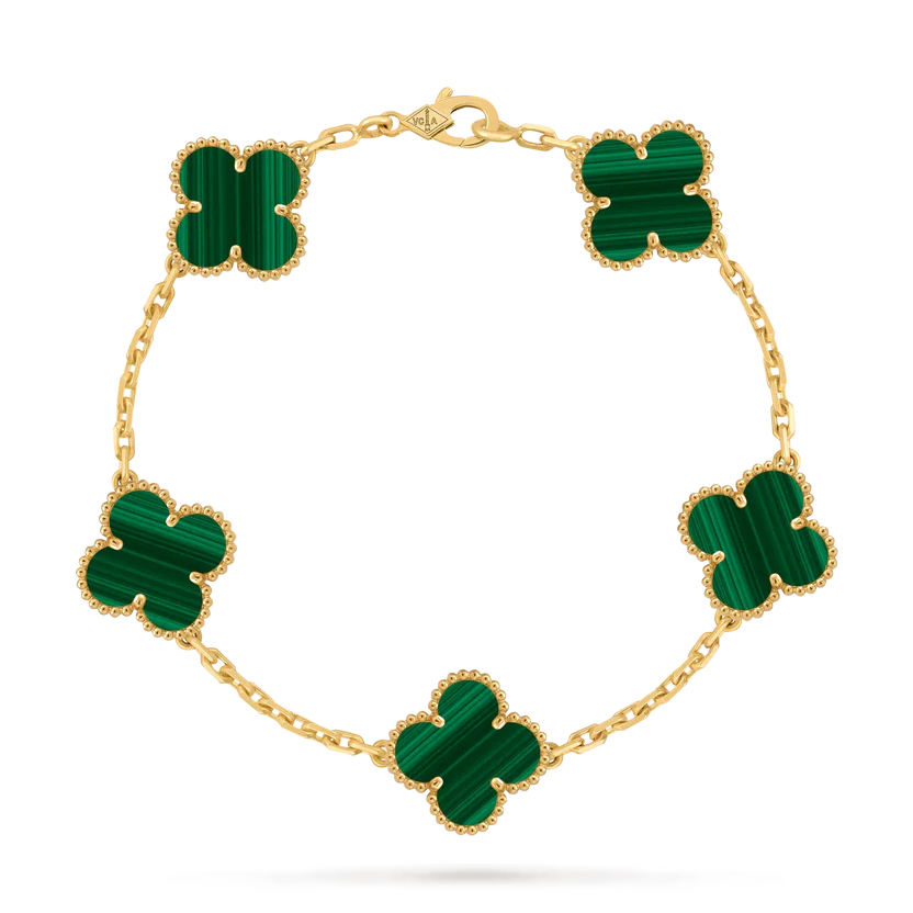 VAN CLEEF VERDE CON DORADO